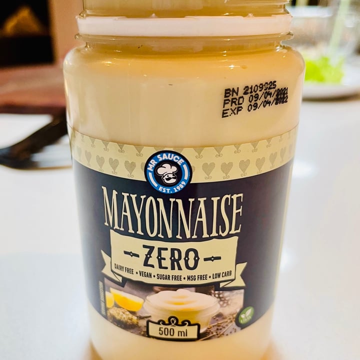 photo of Mayonnaise Zero Mayonnaise zero shared by @justlovevegan on  03 Aug 2021 - review