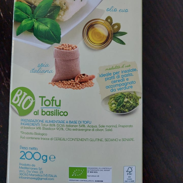 review photo of Animaveg Tofu Al Basilico shared by @ilaparadise on 08 Apr 2022 - review