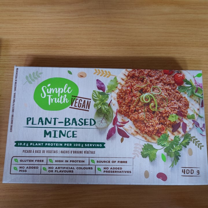 photo of Simple Truth Simple truth Plant-based Mince shared by @antionnette on  24 Apr 2021 - review