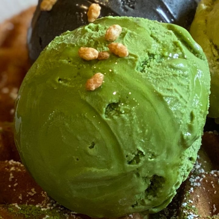 review photo of Hvala Keong Saik Genmaicha gelato shared by @peasfulpea on 01 Dec 2020 - review