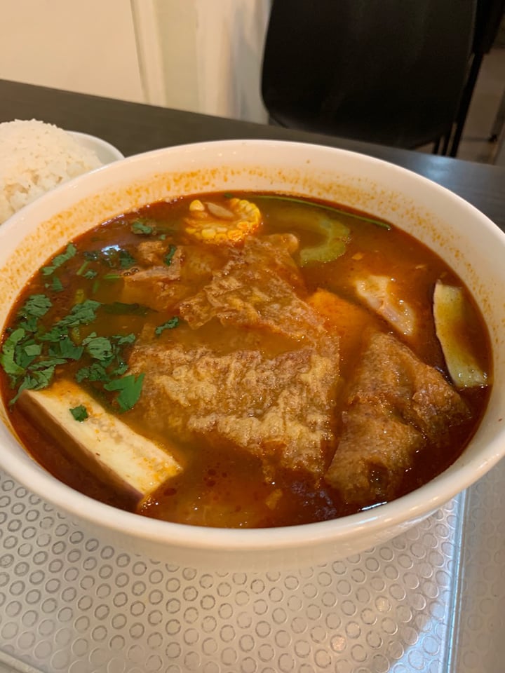 photo of North South East West Fusion Vegetarian Cuisine Tom Yum Hotpot shared by @sunit on  15 Mar 2019 - review