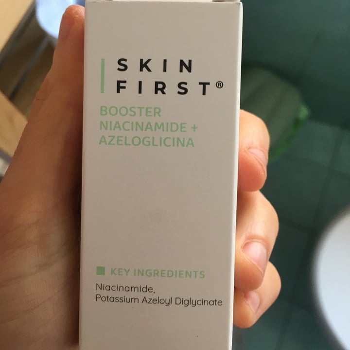 photo of Skin First Cosmetics Booster Niacinamide + Azeloglicina shared by @chiaraco92 on  23 Mar 2022 - review
