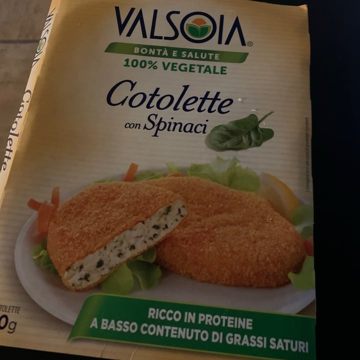 photo of Valsoia Cotolette con spinaci shared by @eleonoragee on  23 Mar 2022 - review