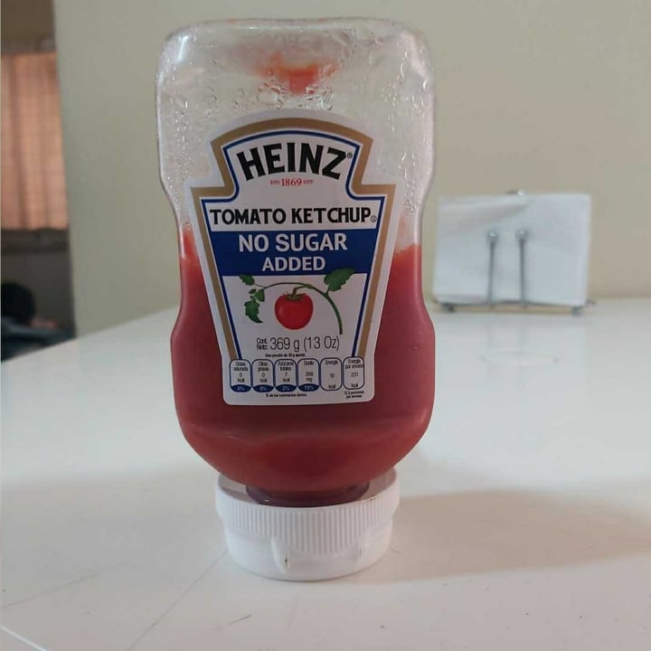 photo of Heinz Tomato Ketchup No Sugar shared by @diegoseprod on  04 Jun 2020 - review