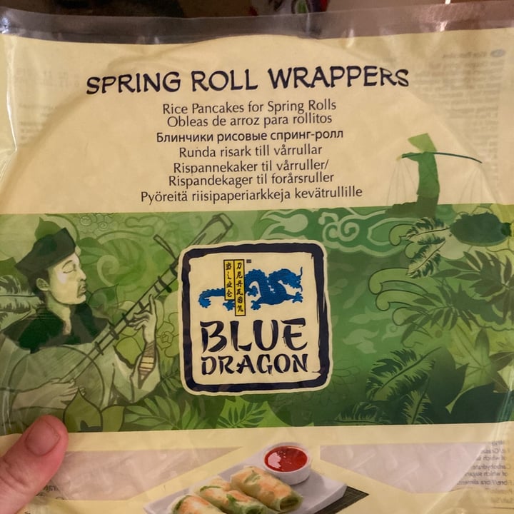 photo of Blue Dragon Spring Roll Wrappers shared by @animalsrule on  15 Oct 2020 - review