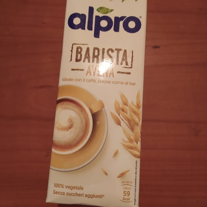 photo of Alpro Alpro avena barista shared by @serenacallogaris on  02 Mar 2022 - review