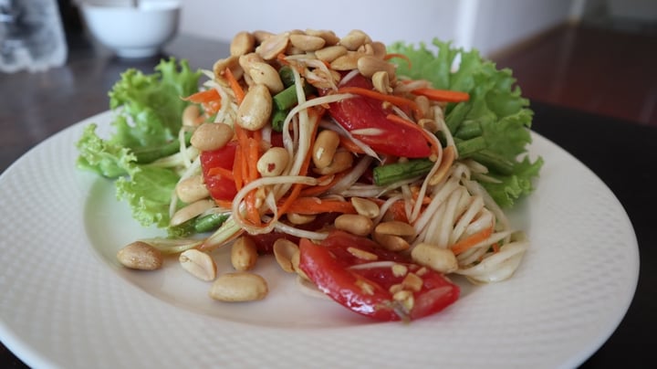 photo of Vegan Heaven Papaya salad shared by @kaylabear on  13 Mar 2020 - review