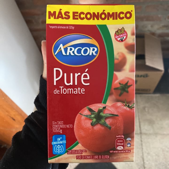 photo of Arcor Puré De Tomate. Caja Más Grande! shared by @alejo7rp on  26 Jul 2021 - review