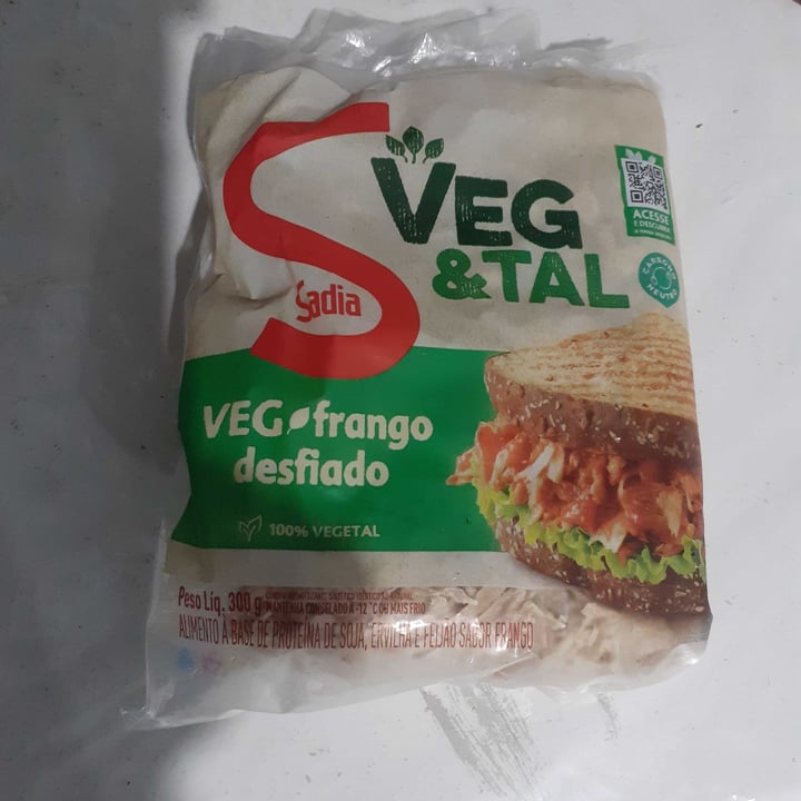 photo of Sadia Frango Desfiado Veg & Tal shared by @alexandresena on  02 Jun 2022 - review