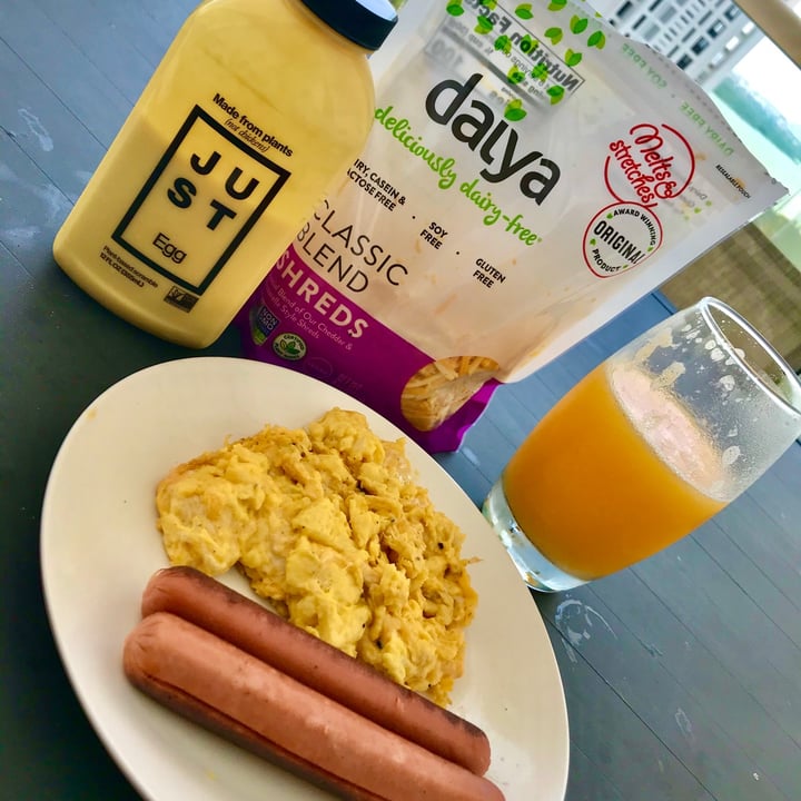 photo of JUST Egg Plant-Based Scramble shared by @anavegancancun on  19 Jul 2020 - review