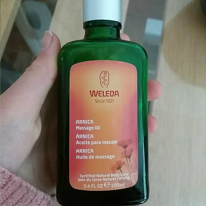 review photo of Weleda Aceite para Masaje con Árnica shared by @veganary on 18 Aug 2020 - review