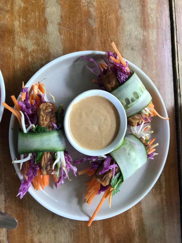 Foto del piatto “Garden rolls”