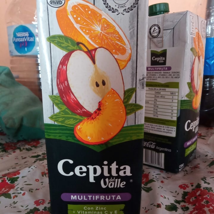 photo of Cepita del Valle Jugo Multifruta shared by @belindafarfan on  24 Nov 2021 - review