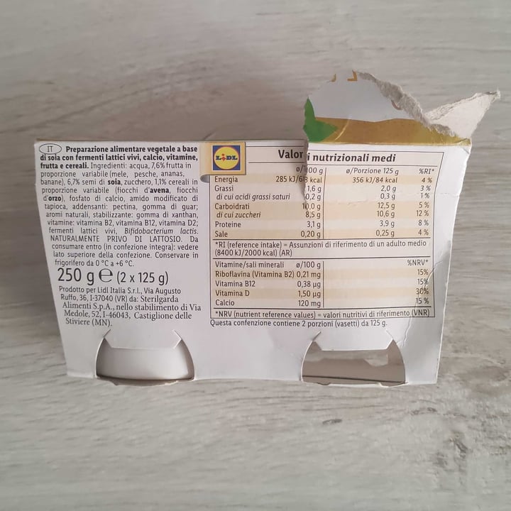 review photo of Vemondo Yougurt Soyo Frutta E Cereali (Fruit & Cereals) shared by @alishkot on 22 Sep 2022 - review