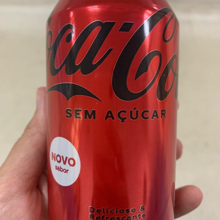 photo of Coca-Cola Coca-cola sem açúcar 350ml shared by @maristea on  11 Apr 2022 - review
