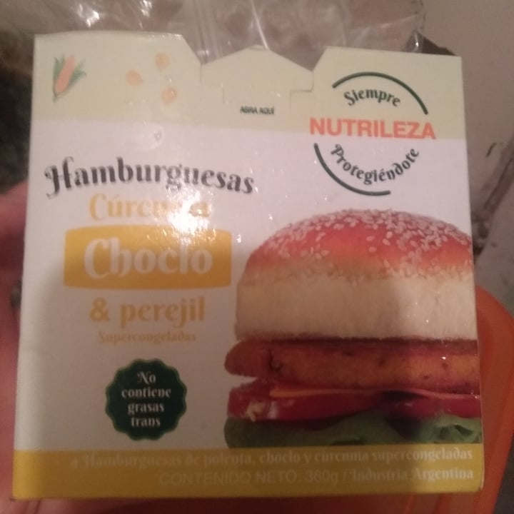 photo of Nutrileza Hamburguesa De Cúrcuma Choclo Y Perejil shared by @maldiitabendiita on  18 Jun 2020 - review