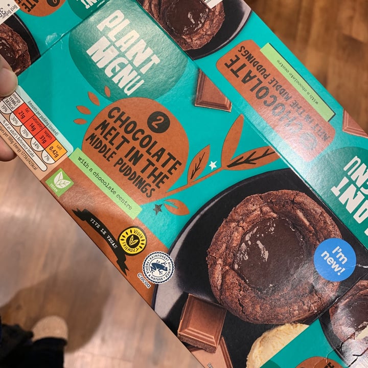 photo of Plant Menu Chocolate melt in the middle puddings shared by @brookemarshall20 on  12 Jan 2021 - review