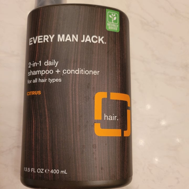 photo of Every Man Jack 2 in 1. Daily Shampoo + Conditioner shared by @rjroszkowski on  01 Mar 2021 - review