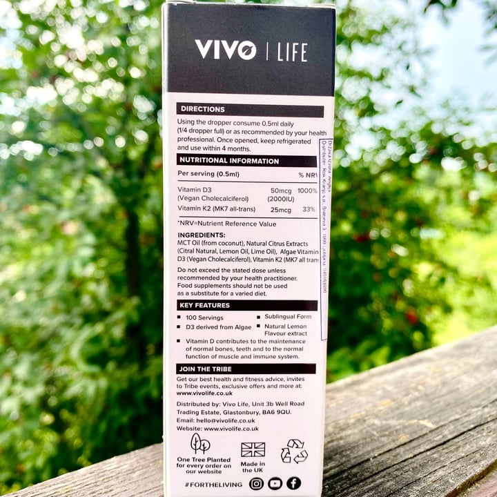 photo of Vivo Life D3- Vegan D3 & K2 Complex shared by @itsanavi on  22 Oct 2021 - review