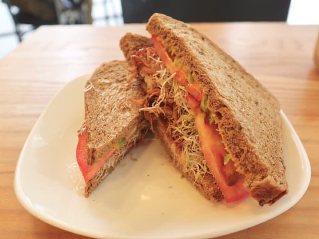 Photo of the dish “Mozzarella Mushroom sandwich”
