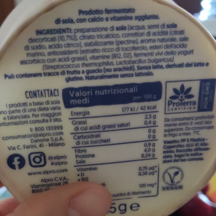 review photo of Alpro Naturale Senza Zuccheri shared by @gem18 on 24 Jun 2022 - review