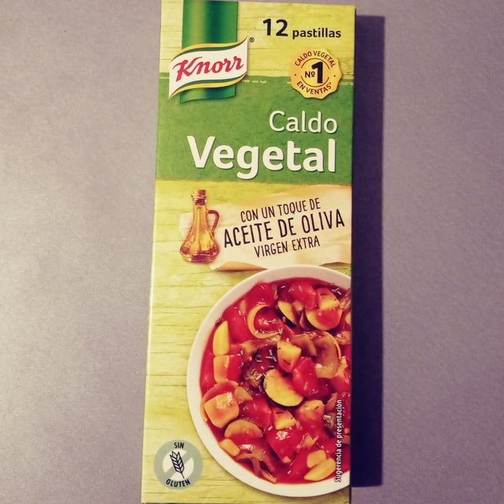 photo of Knorr Caldo vegetal vegano knorr shared by @florine on  12 Nov 2020 - review
