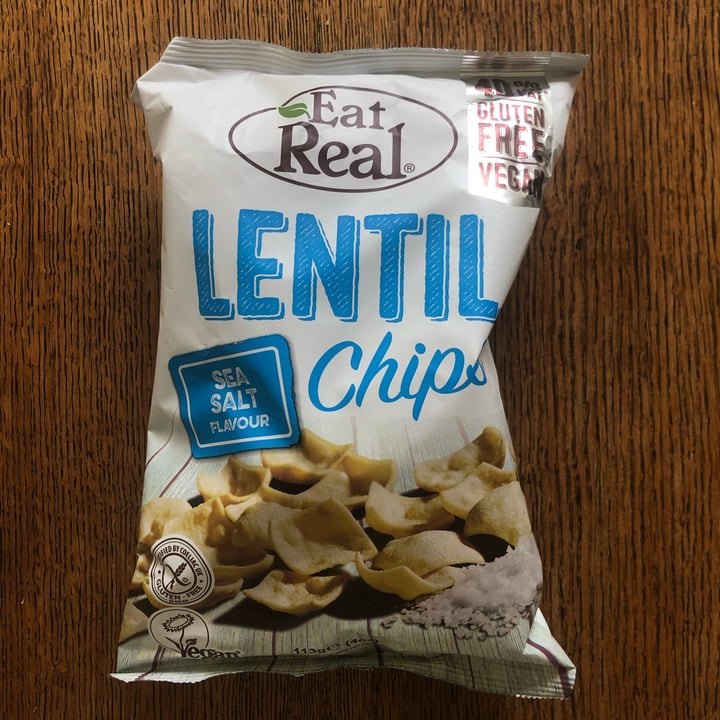 photo of Eat Real Lentil Chips Sea Salt Flavour shared by @ellaaaa on  28 Oct 2021 - review