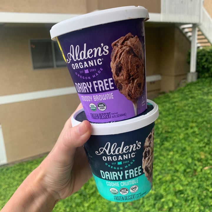 review photo of Alden’s Organic Dairy Free Muddy Brownie Frozen Dessert shared by @earthyaudrey on 07 Jun 2021 - review