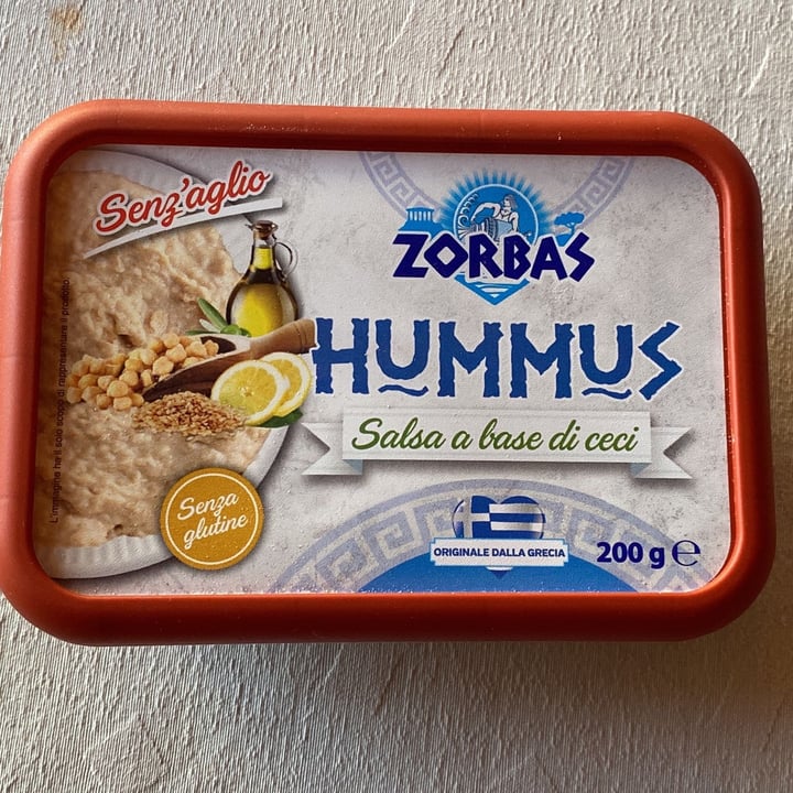 photo of Zorbas Hummus Senz’aglio shared by @fiore2812 on  17 Dec 2021 - review