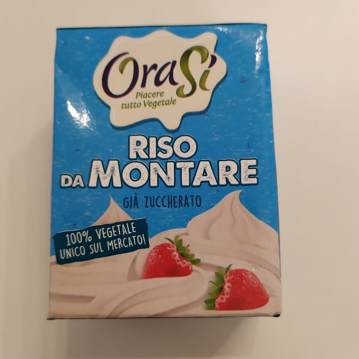 photo of OraSí Riso Da Montare Gia Zuccherato shared by @rachele512 on  15 Apr 2021 - review