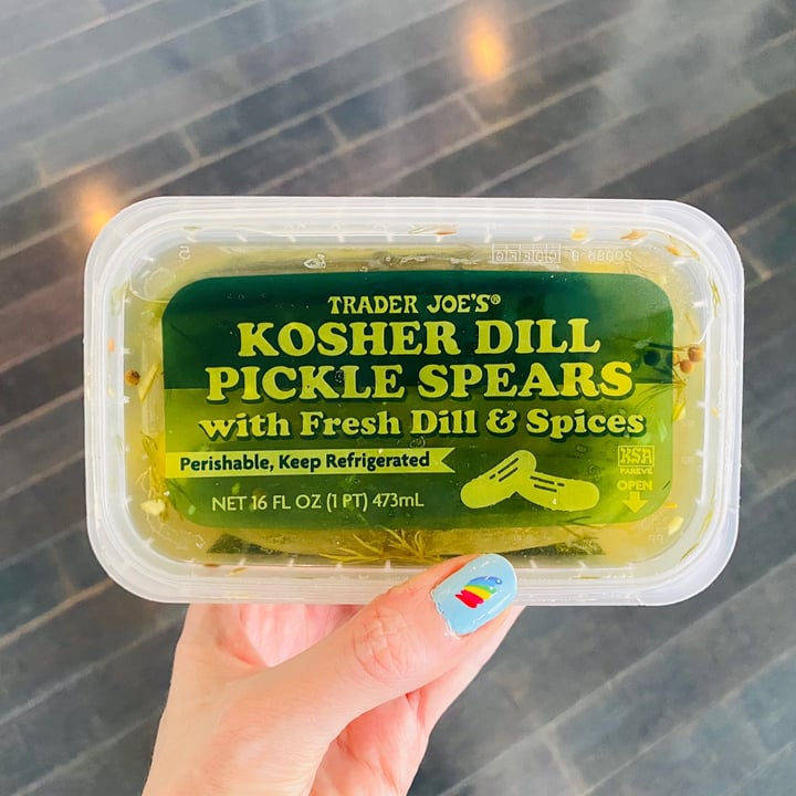 Trader Joe's Kosher Dill Pickle Spears Review abillion