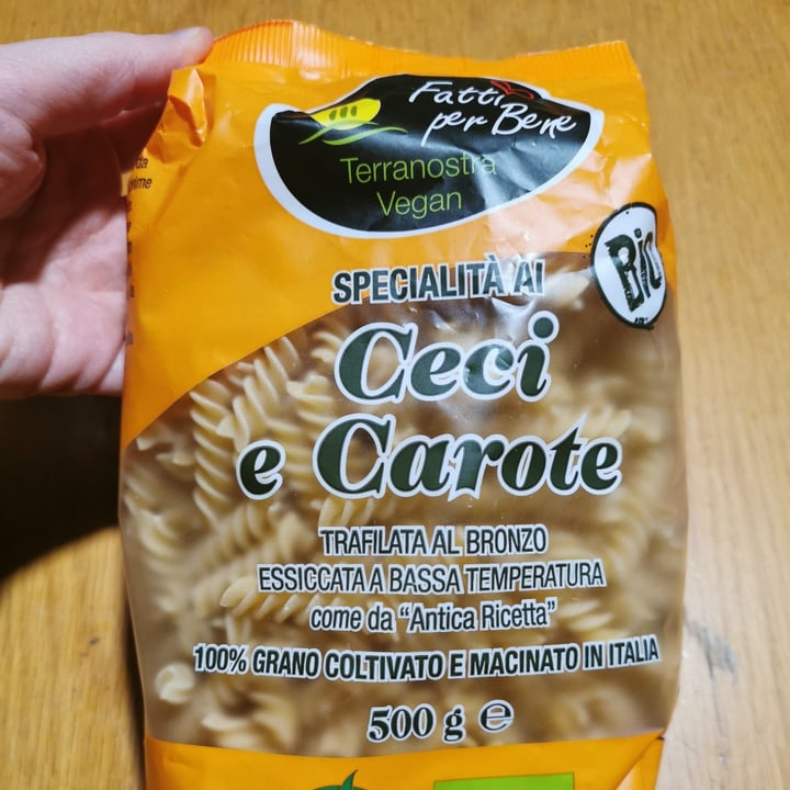 photo of Terranostra Vegan Pasta ceci e carote shared by @chia90 on  18 Feb 2022 - review