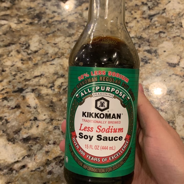 photo of Kikkoman Soy sauce less sodium shared by @angelicafanara on  12 Mar 2022 - review