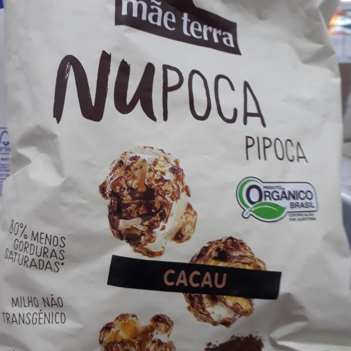 photo of Mãe Terra Nupoca Pipoca Doce sabor Cacau shared by @lucimendes on  04 Jun 2022 - review