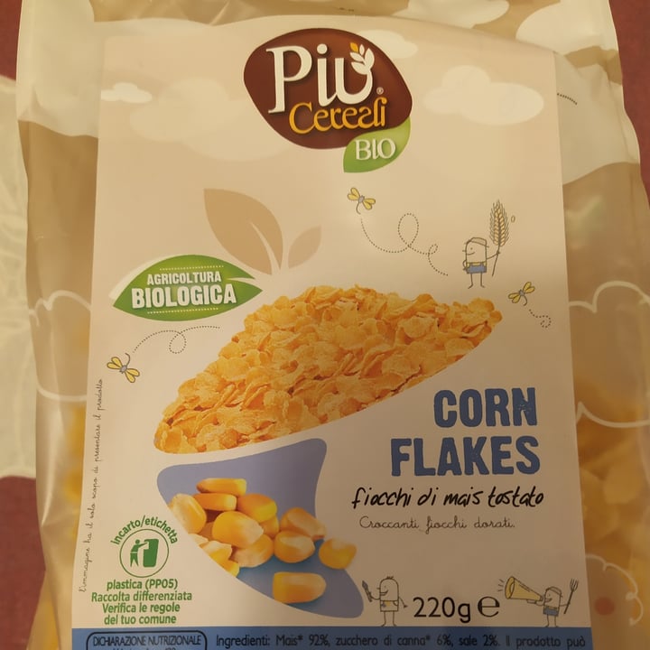 photo of Più  cereali bio Corn flakes shared by @vanessa1975 on  20 Jan 2023 - review