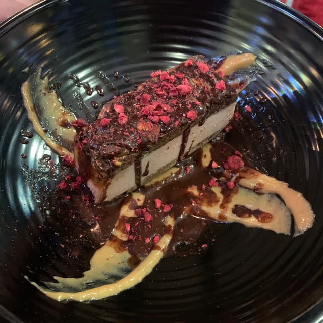 Foto del piatto “PB & J Brownie Mudpie”