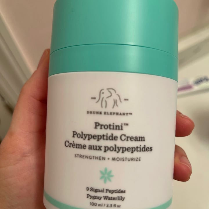 photo of Drunk Elephant Protini Polypeptide Cream shared by @bluebubbles373 on  24 Jun 2021 - review