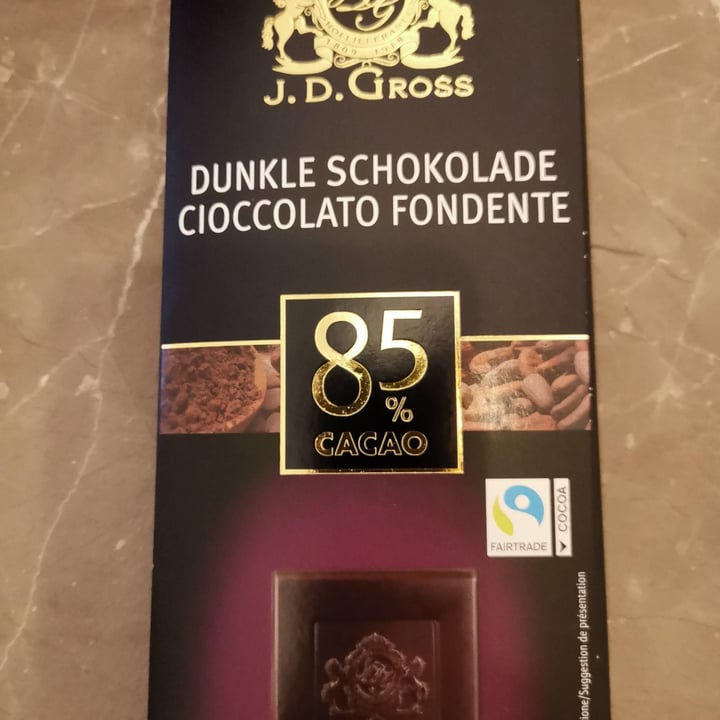 review photo of J. D. Gross Chocolate Ecuador 85% shared by @caro212 on 30 Dec 2021 - review