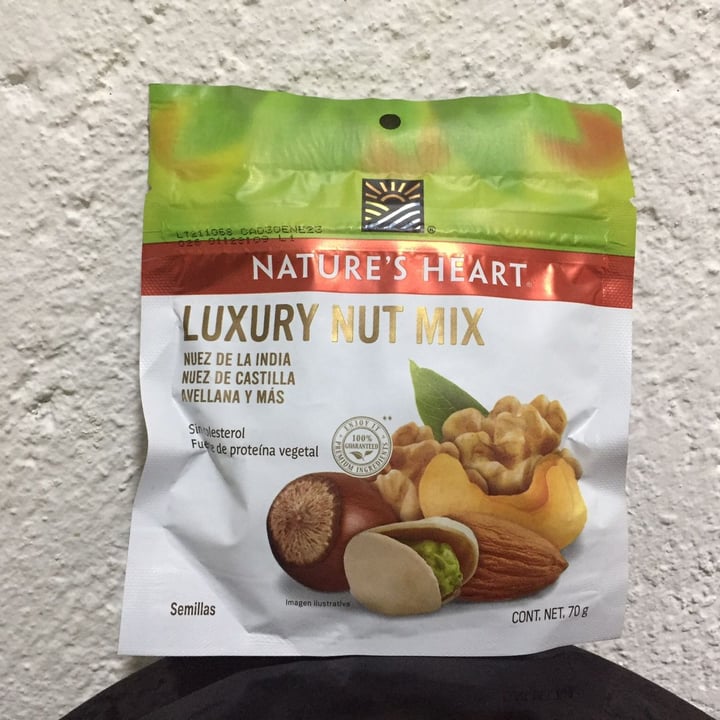 photo of Nature's Heart Luxury nut mix shared by @zullybee on  14 May 2022 - review