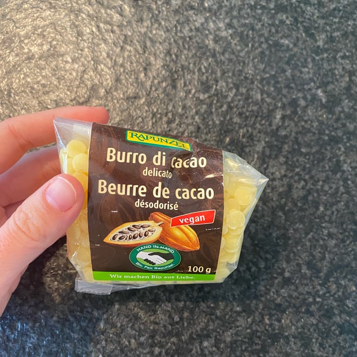 review photo of Rapunzel Burro di cacao shared by @matildebertoldi on 25 Mar 2022 - review