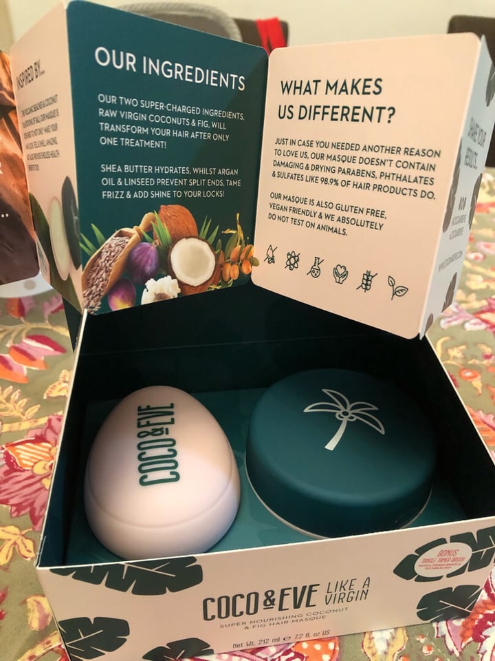 review photo of Coco & Eve Hair masque shared by @sujatakukreja on 15 Jul 2019 - review