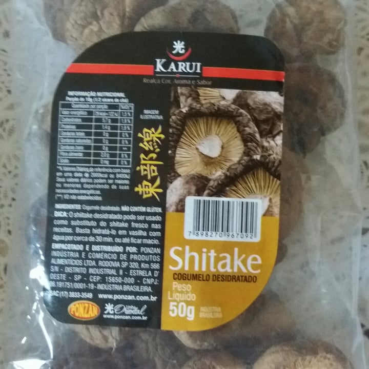 review photo of Karui Cogumelo Shiitake Desidratado shared by @mariacamilo on 01 Jun 2022 - review