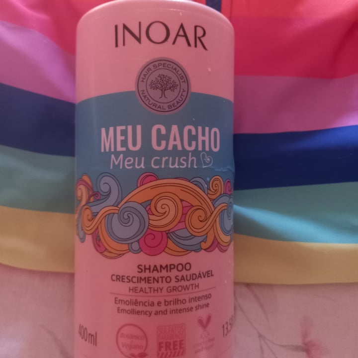 review photo of Inoar Shampoo Meu Cacho Meu Crush shared by @paulabarroso on 08 May 2022 - review