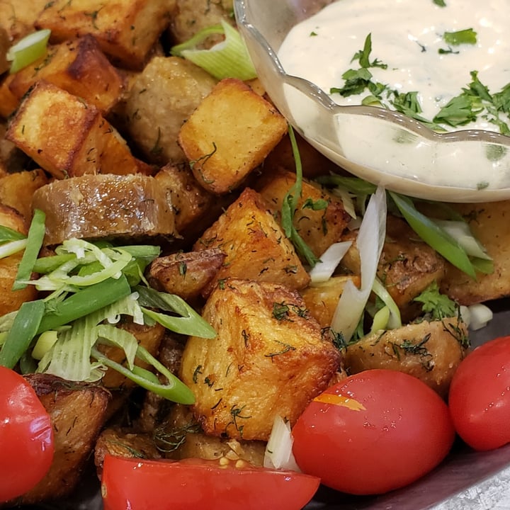 review photo of The Dandelion Cafe Breakfast Scramble shared by @karenlocheed on 09 Jun 2020 - review