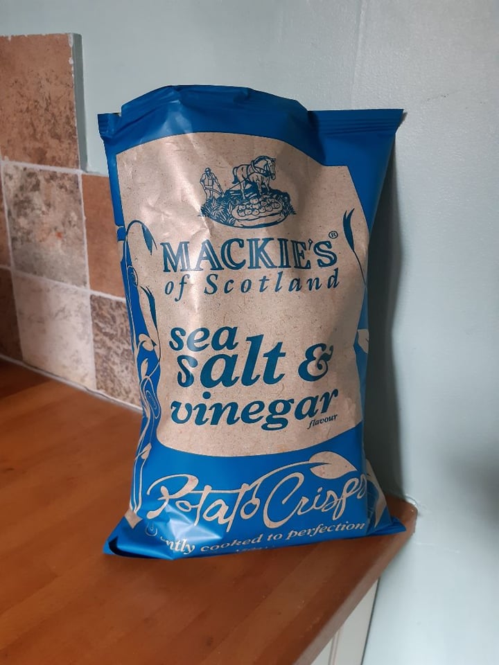 photo of Mackie’s Crisps Mackie's Salt and Vinegar  Crisps shared by @foxstar82 on  31 Mar 2020 - review