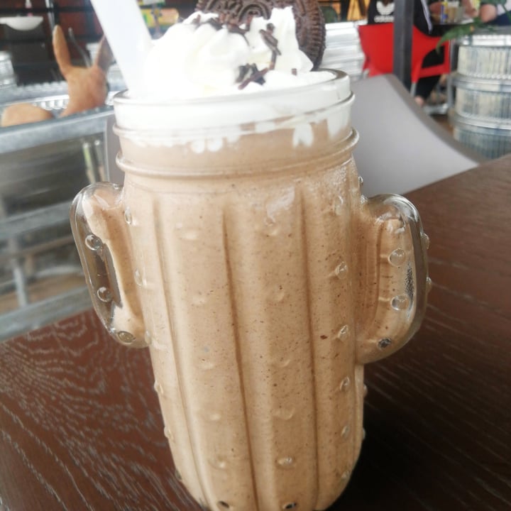 photo of Asher's Corner Cafe @ Ashers Farm Sanctuary Cookie Monster Milkshake shared by @shonz on  24 Jan 2021 - review