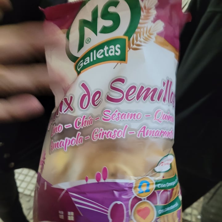 photo of NS Galletas Galletas Marineras Mix de Semillas shared by @mariaeli on  09 Nov 2021 - review