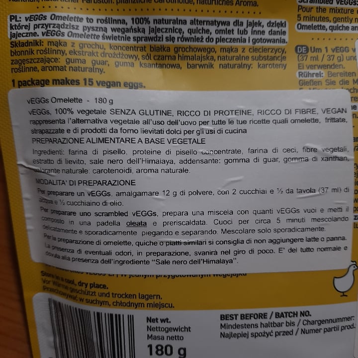 review photo of Cultured Foods Vegan Egg Alternative For Omelette, Scramble, Cooking, Baking shared by @dandelion5 on 18 Oct 2022 - review