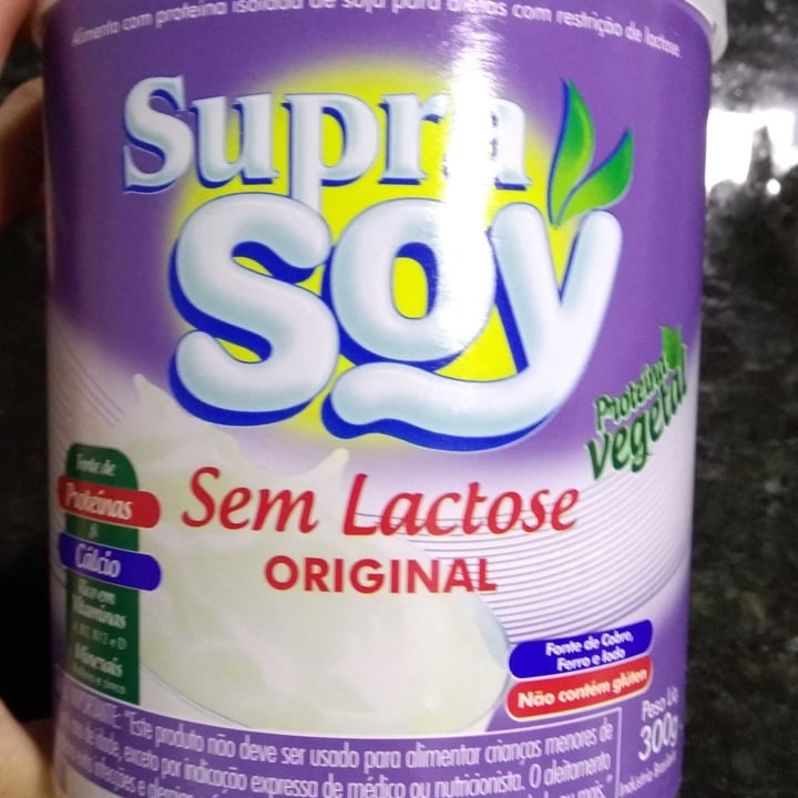 photo of Supra soy Sem lactose original shared by @alezs on  14 May 2022 - review