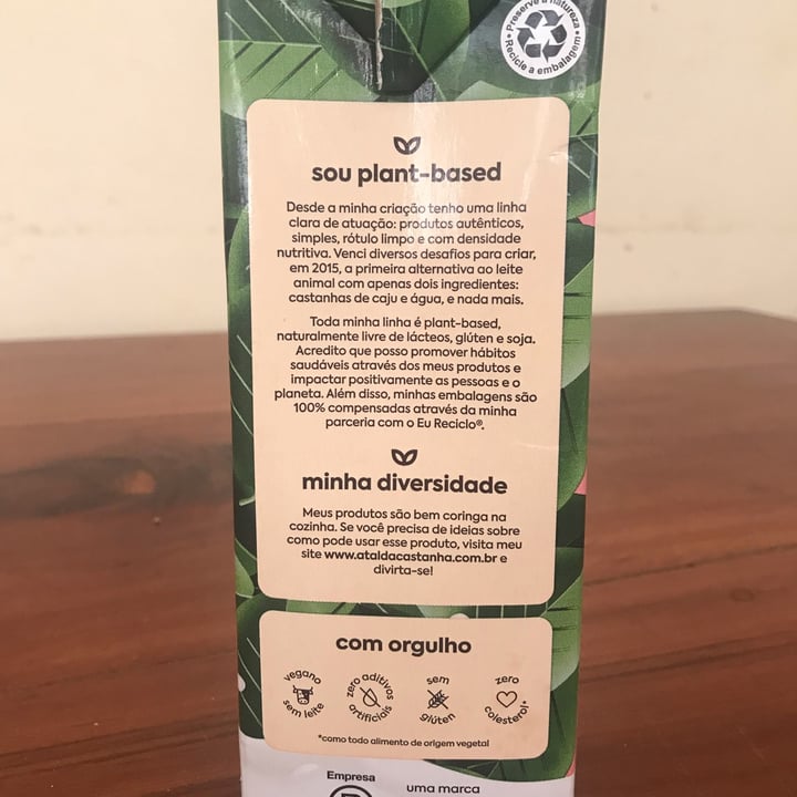 review photo of A Tal da Castanha Leite De Amêndoas shared by @an4lu1zaaa on 10 Jan 2022 - review